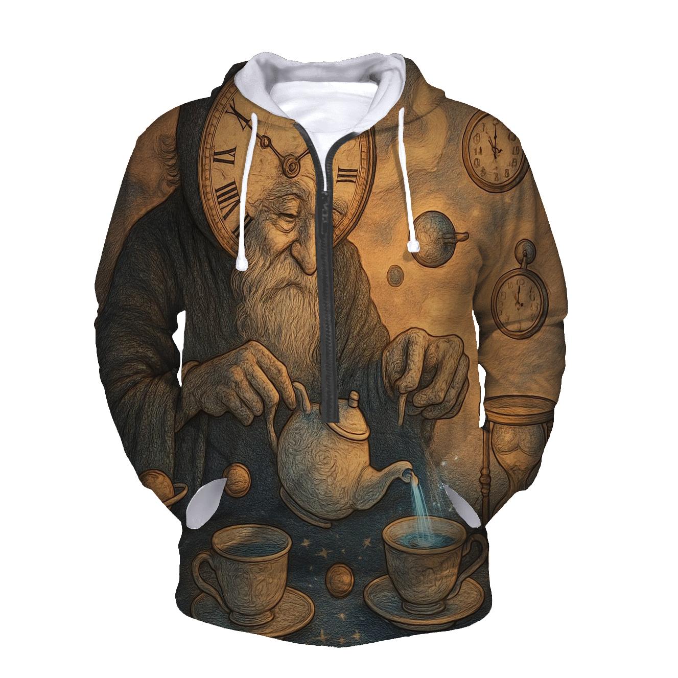 Tea With The Timekeeper premium hoodies
