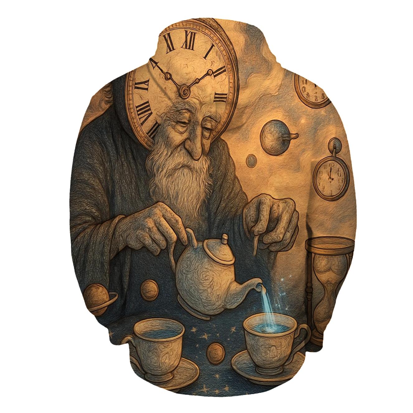 Tea With The Timekeeper premium hoodies