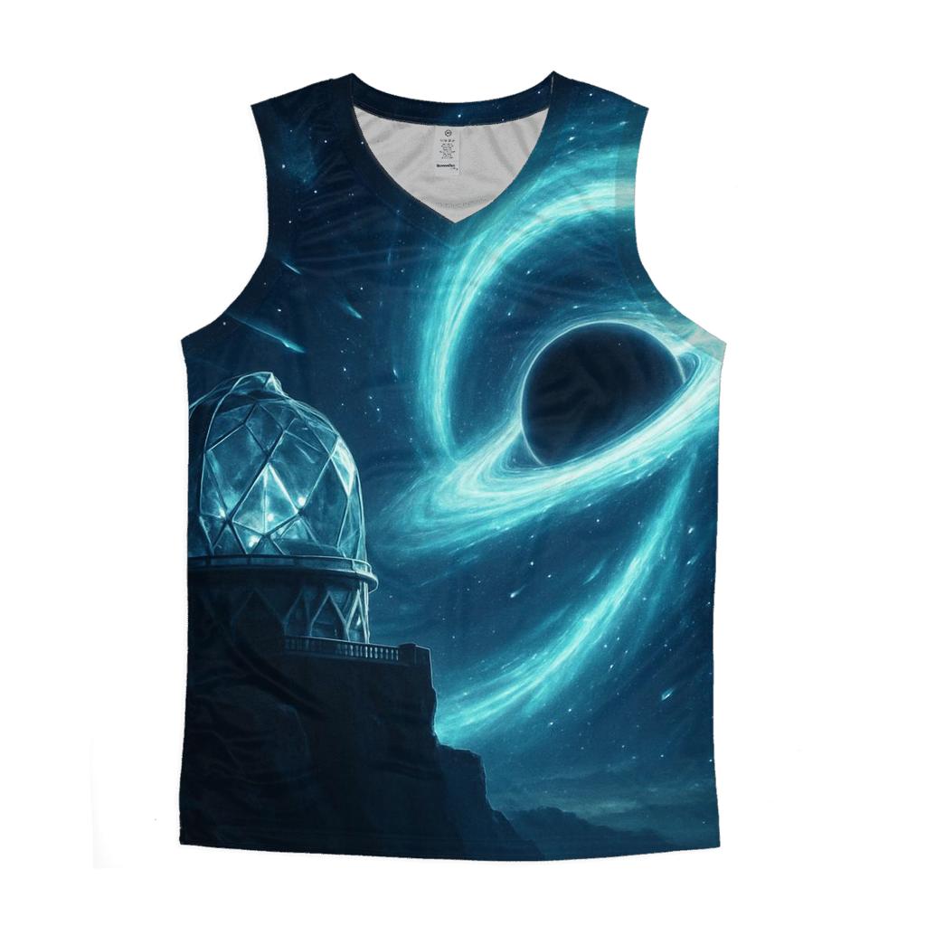 Aurora Over The Black Hole designer workout tanks