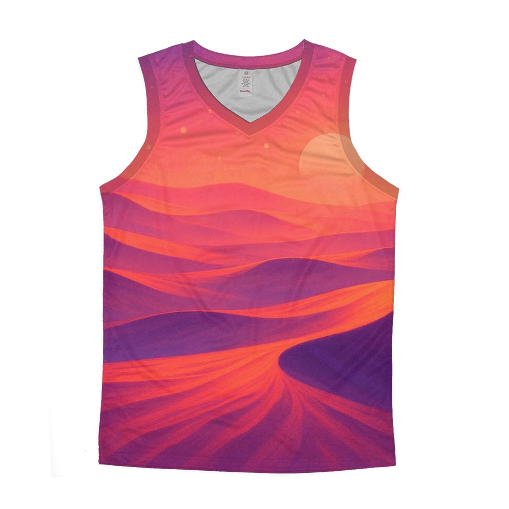 Coral Dune Horizon sports performance tank tops