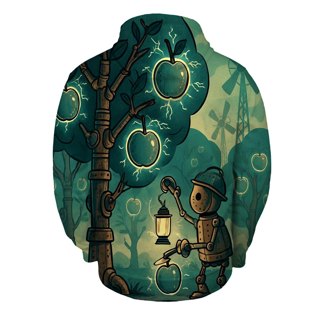 Static Orchard Automaton premium hoodies