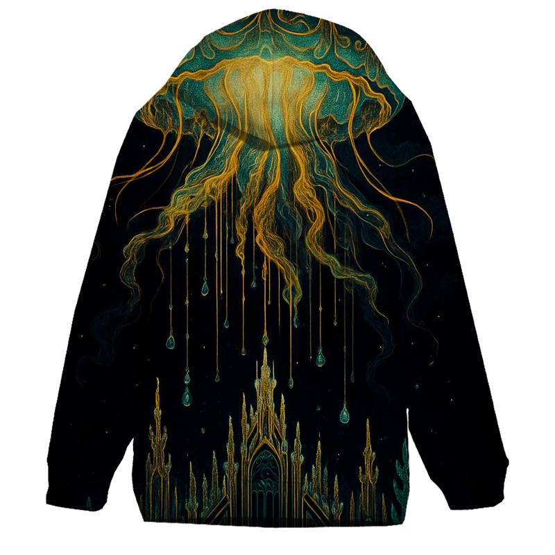 Gilded Jelly Cathedral lightweight hoodies