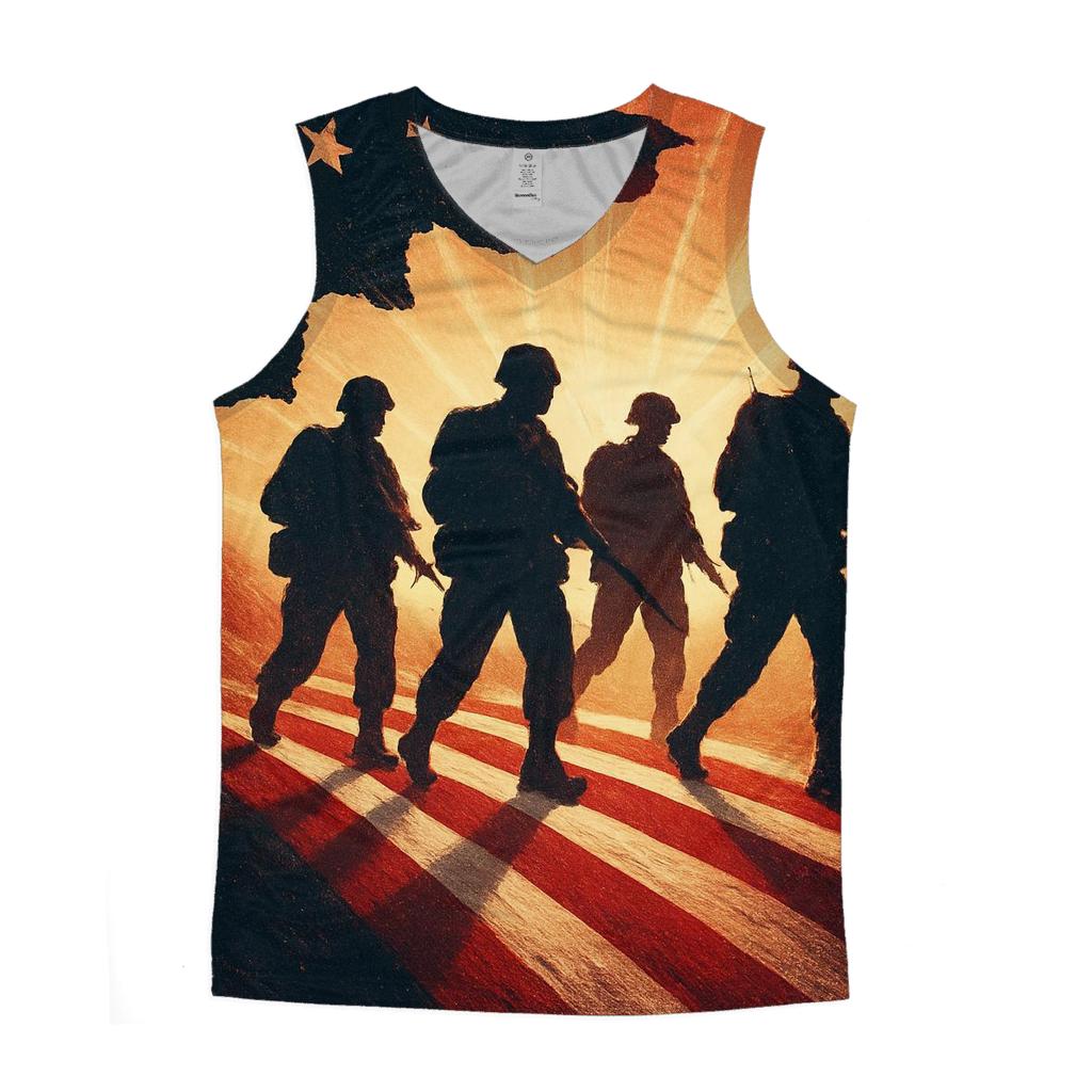 Honor Silhouette March cotton sleeveless tops