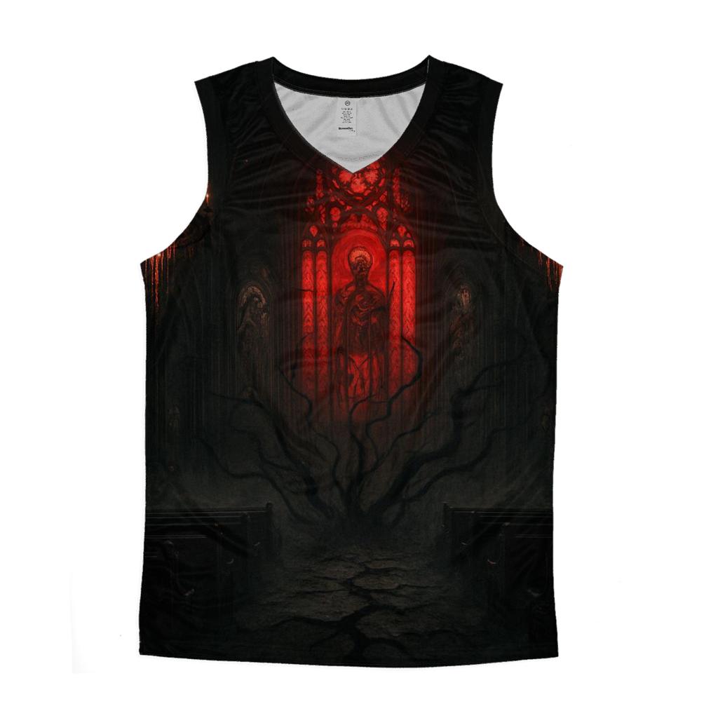 Cathedral Of Hollow Echoes personalized athletic tanks