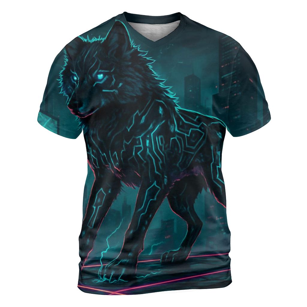 Circuit Pack Sentinel creative print fashion shirts