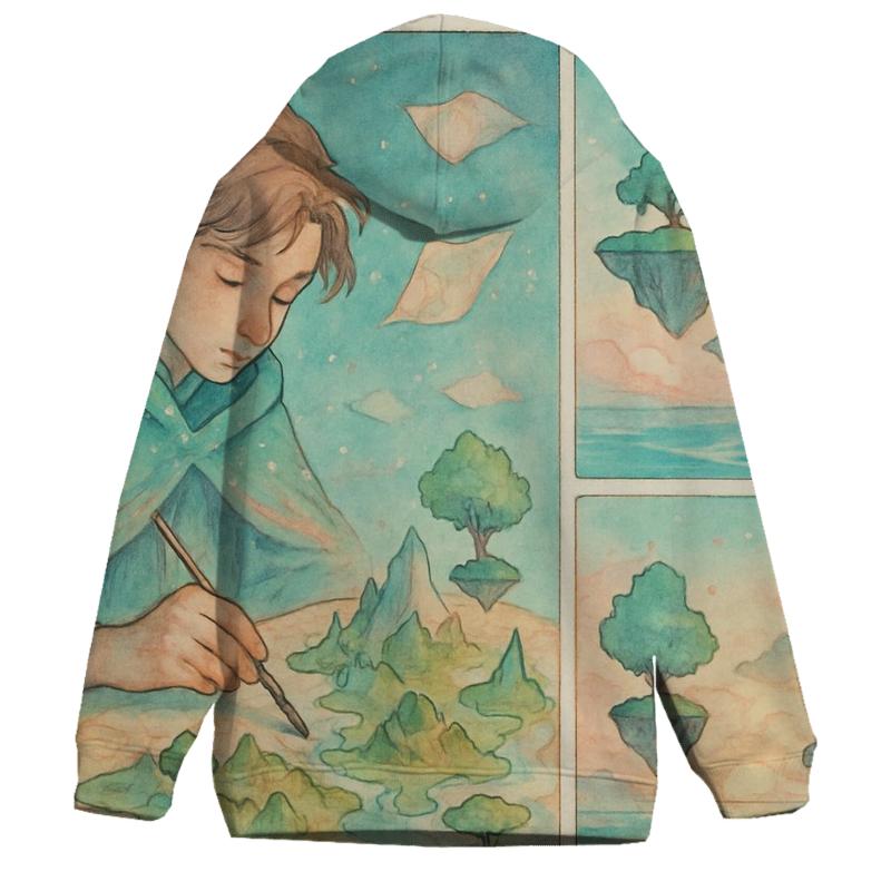 Aurora Cartographer lightweight hoodies