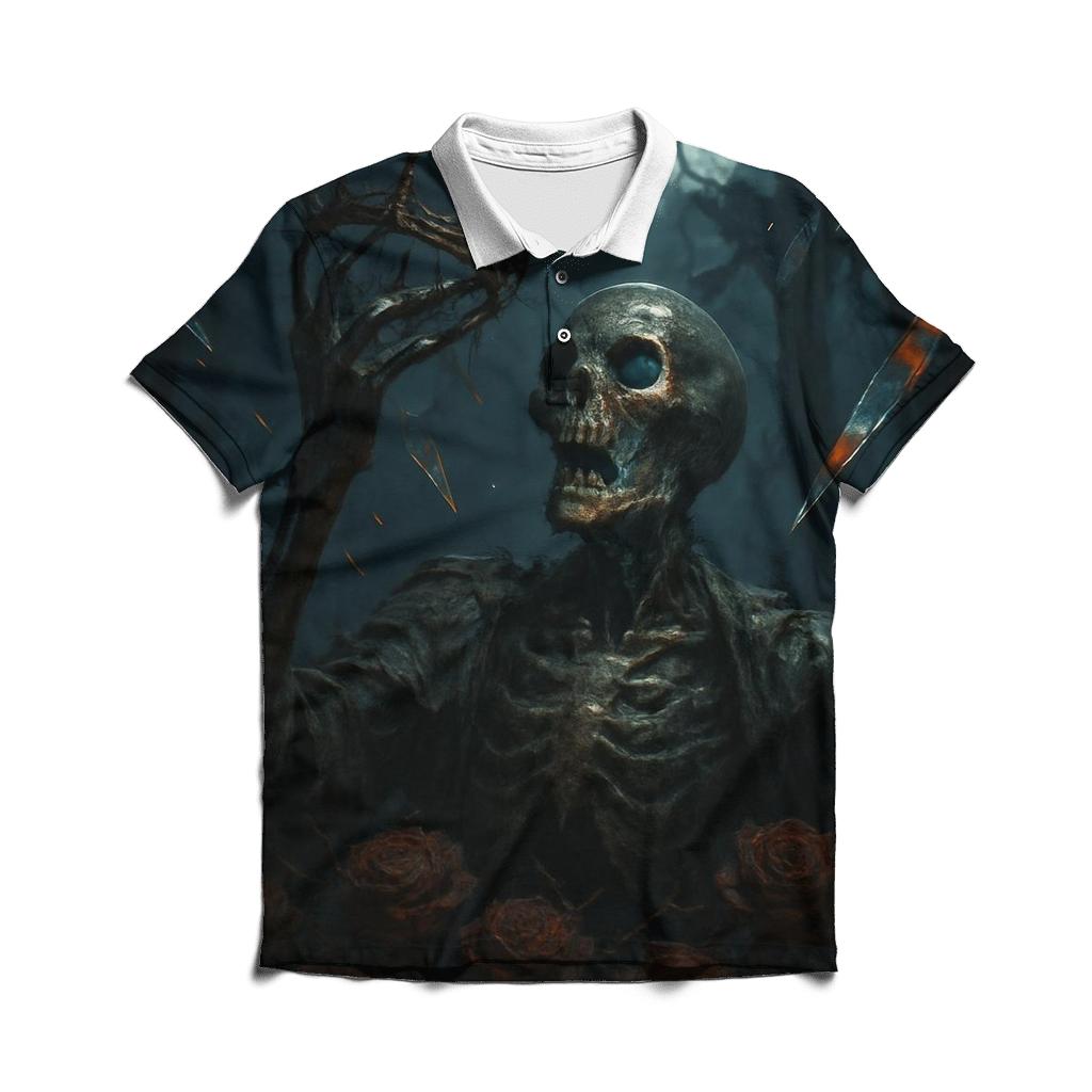 Crown Of Rotten Kings branded logo polo shirts