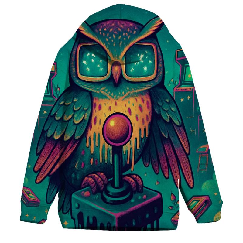 Mirage Arcade Owl hoodie designs