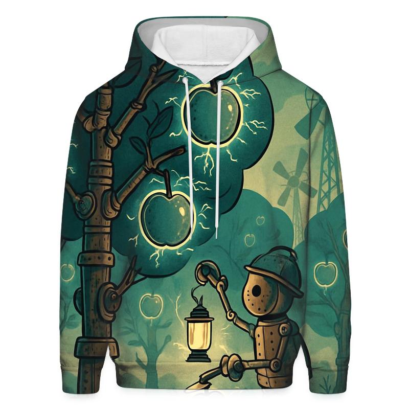 Static Orchard Automaton premium hoodies