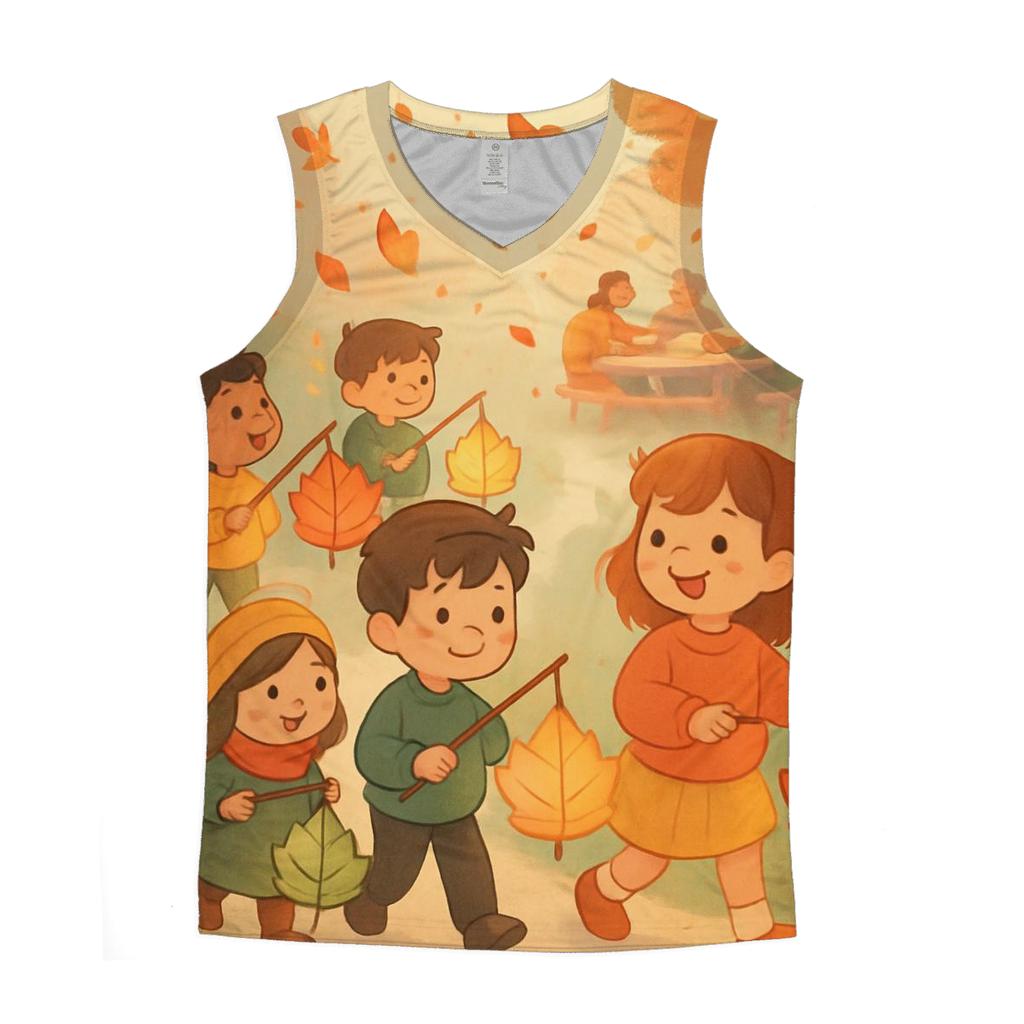 Leaf Lantern Path trendy fitted tank tops