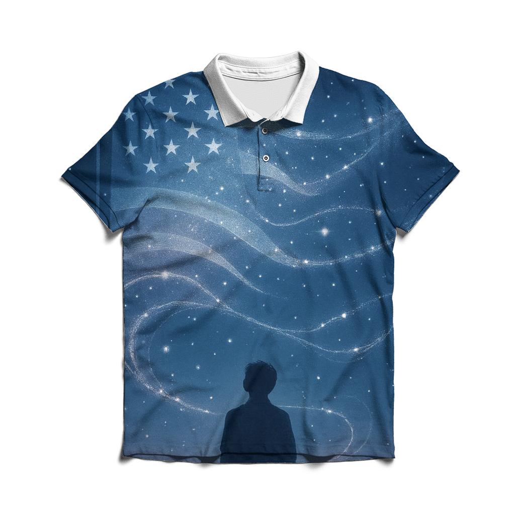 Starfield Dreamwrap classic pique polos