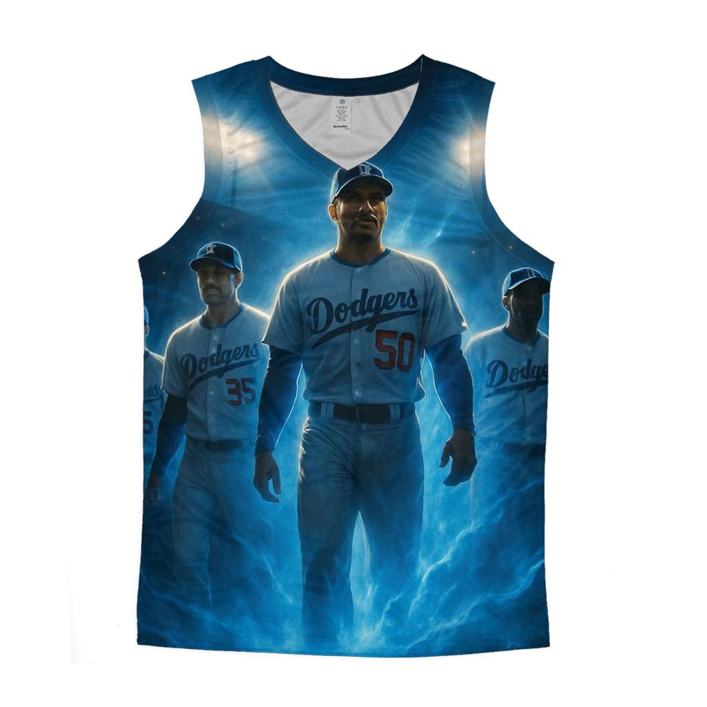 Heroic Dugout Rise graphic print tank tops