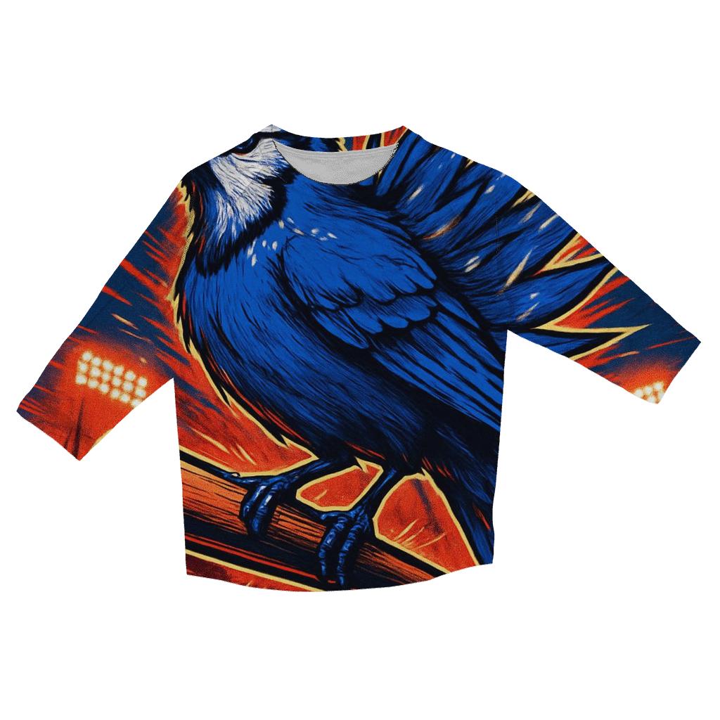 Blue Jays Momentum Crest personalized 3/4 sleeve tees