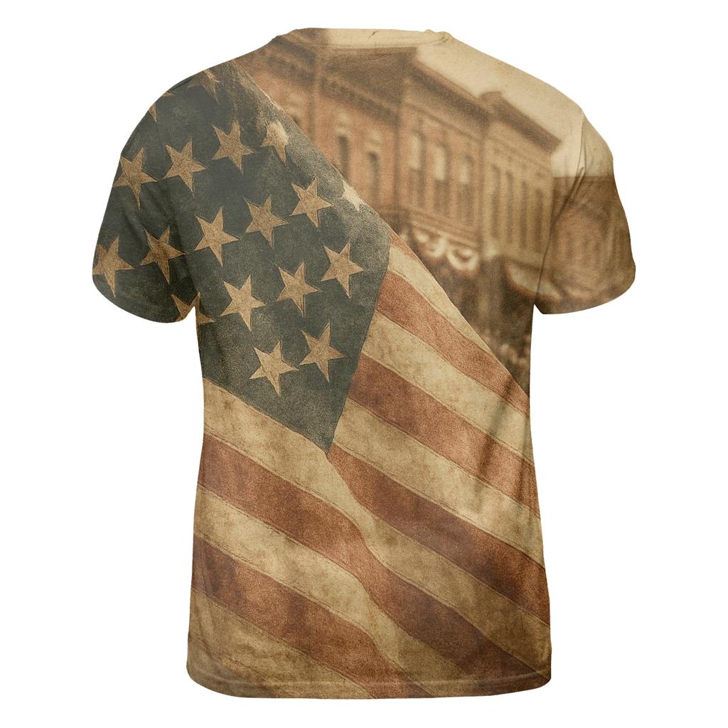 Vintage Parade Fade trendy printed shirt styles