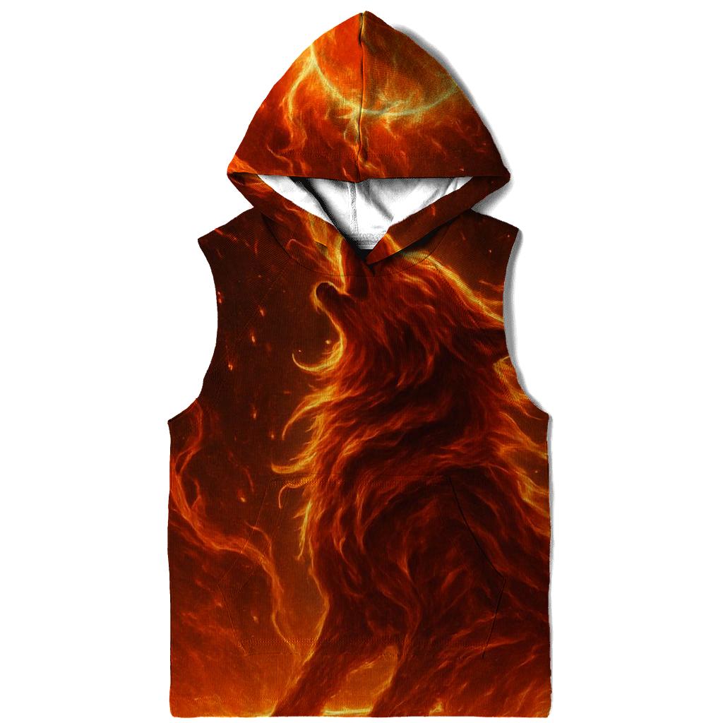 Solar Ember Lupus hoodies fashion