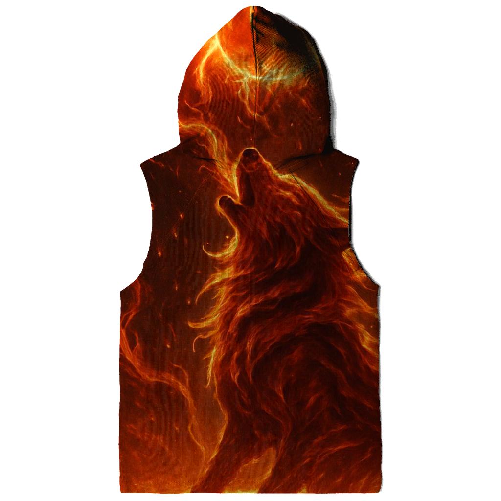 Solar Ember Lupus hoodies fashion