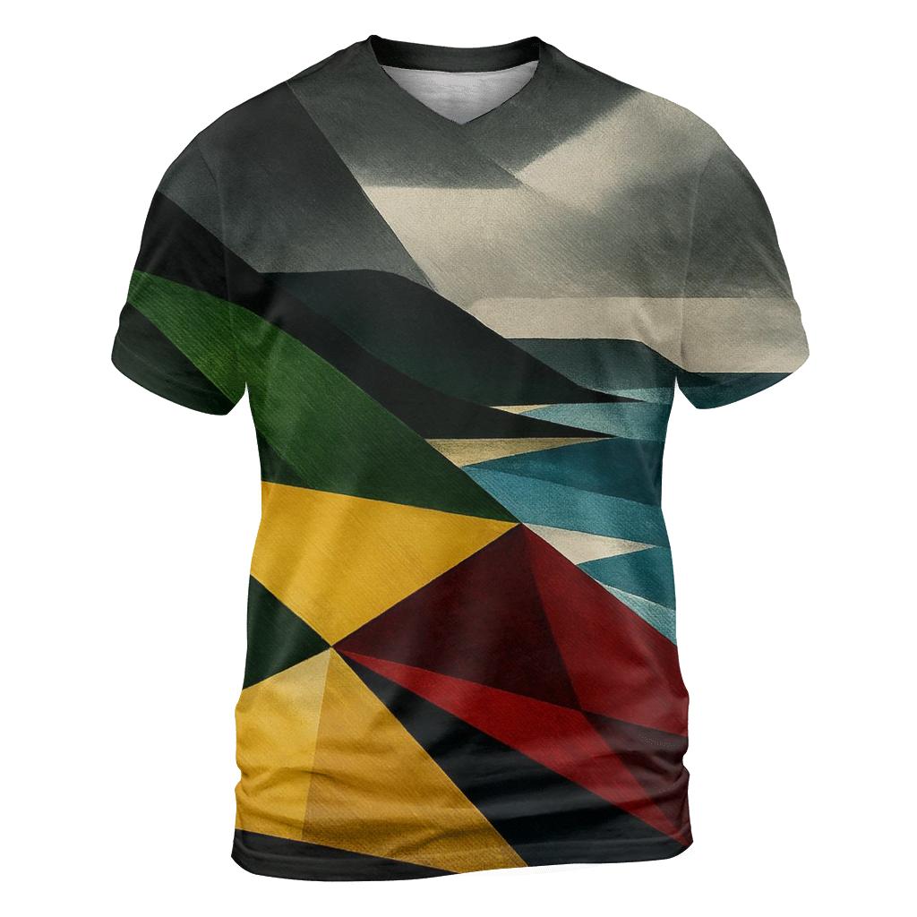 South African Mosaic Tapestry artistic all-over print tops