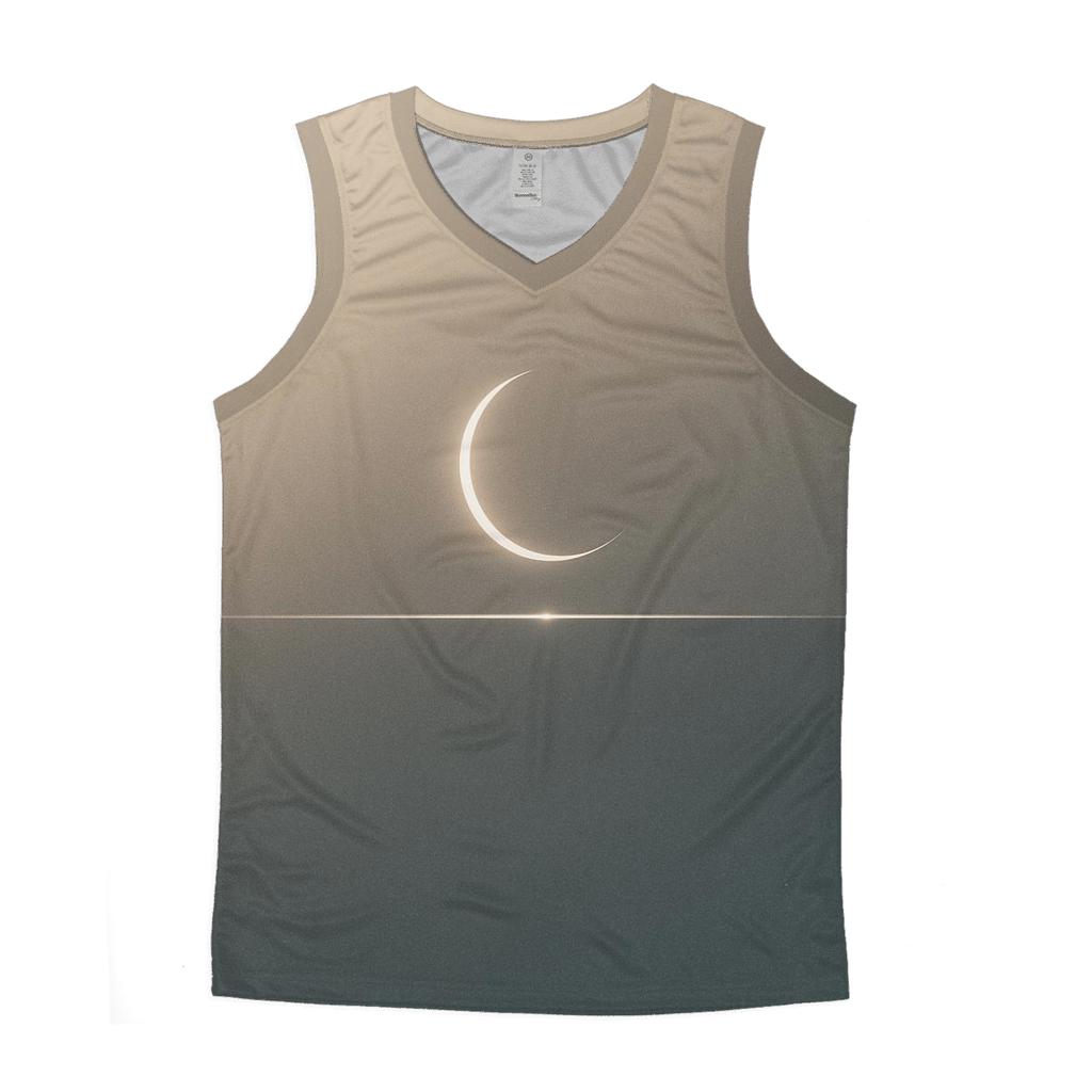 Minimal Horizon Fade casual summer tank tops