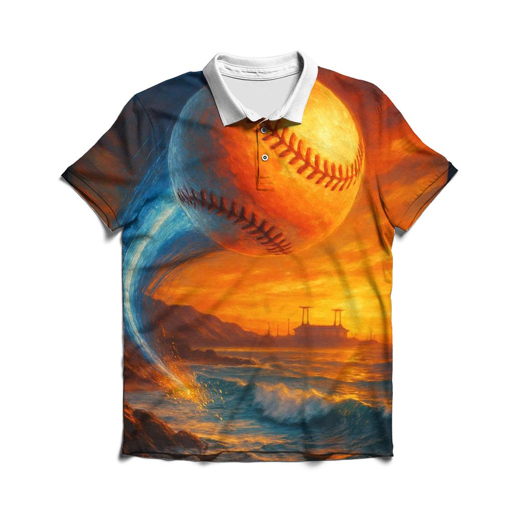 Pacific Coast Home Run casual sports polo shirts
