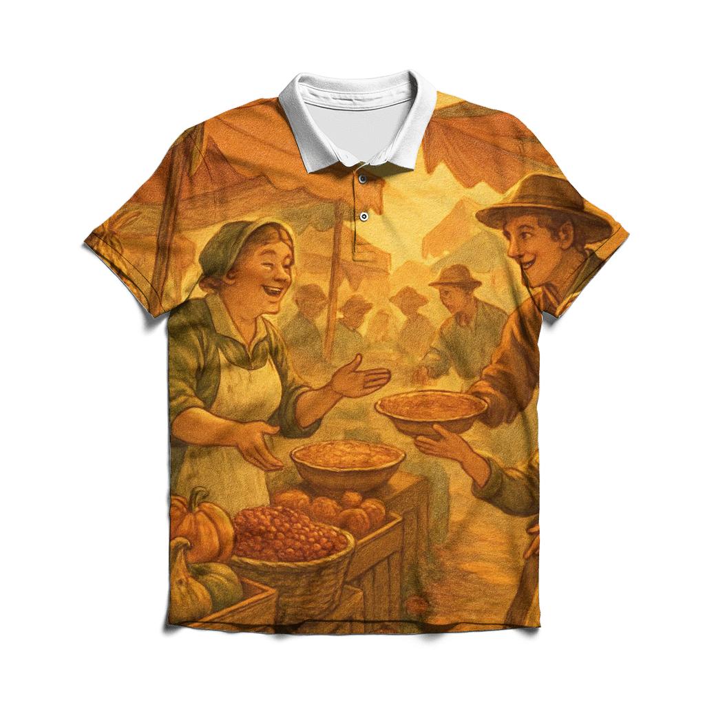 Cornucopia Alley Market custom polo shirts
