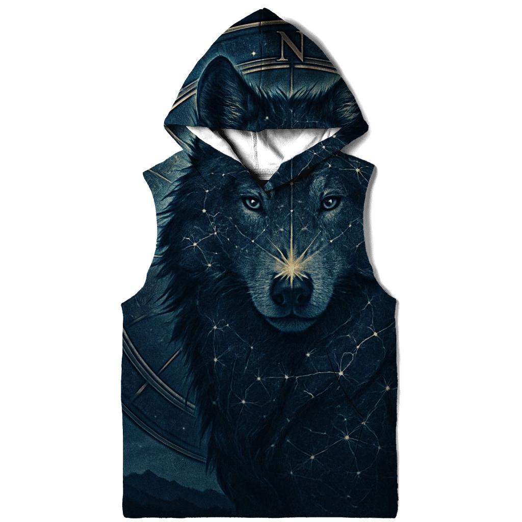 Starlit Compass Alpha premium hoodies