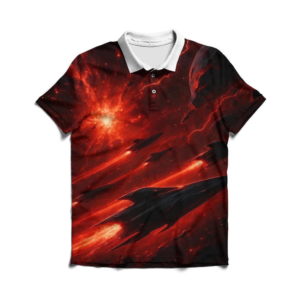 Photon Riders designer slim fit polos