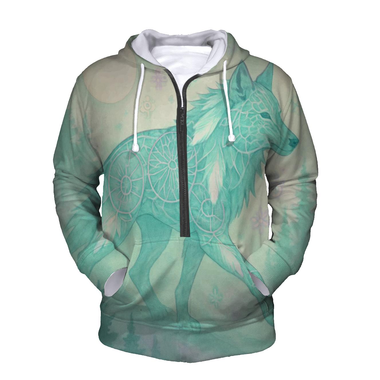 Moonwoven Guardian zip-up hoodies