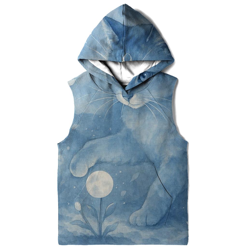 Mystic Moon Gardener Cat premium hoodies