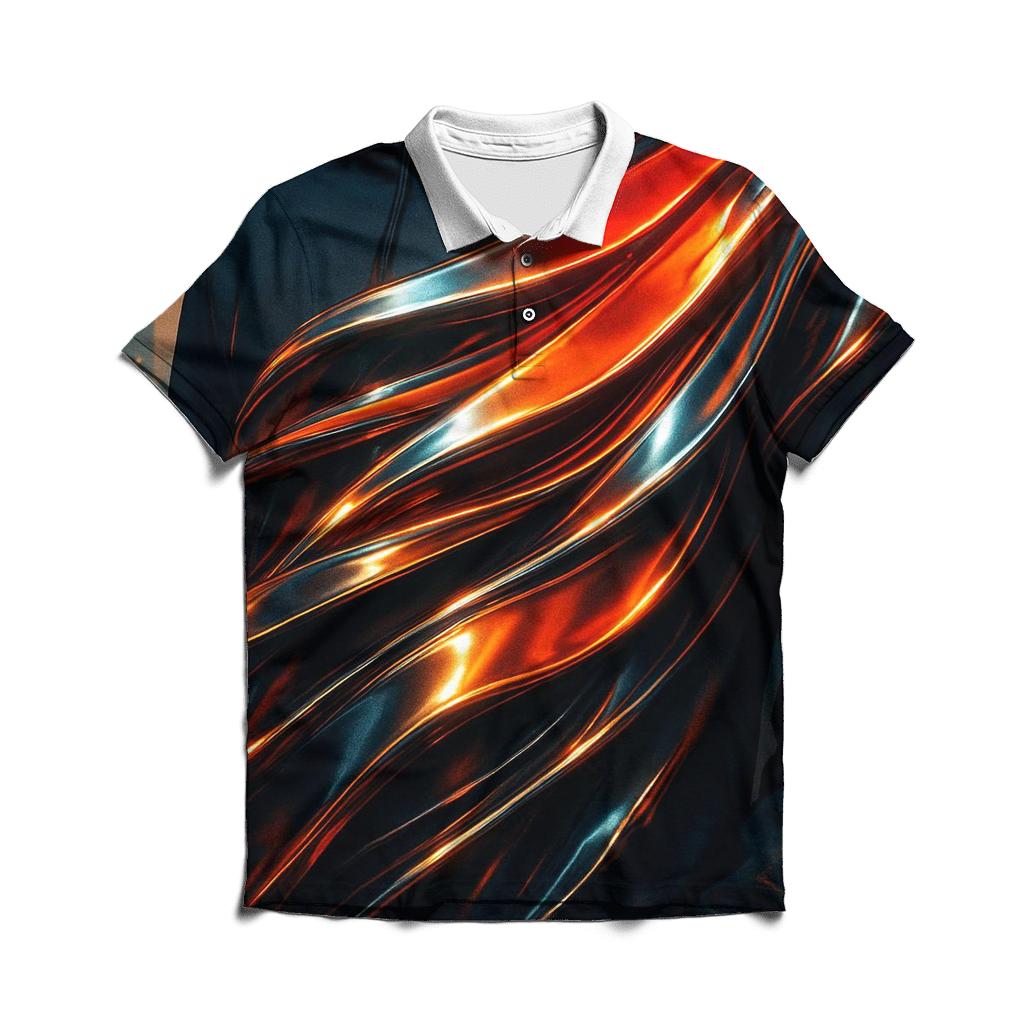 Sunset Alloy Cascade custom polo shirts