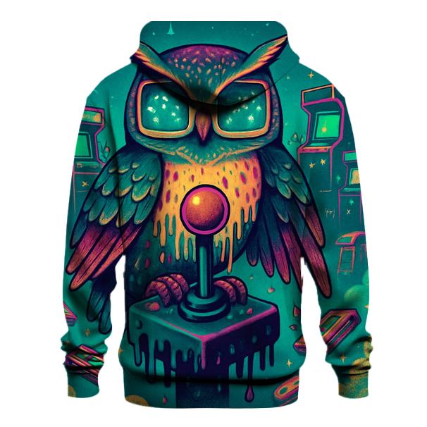 Mirage Arcade Owl pullover hoodies