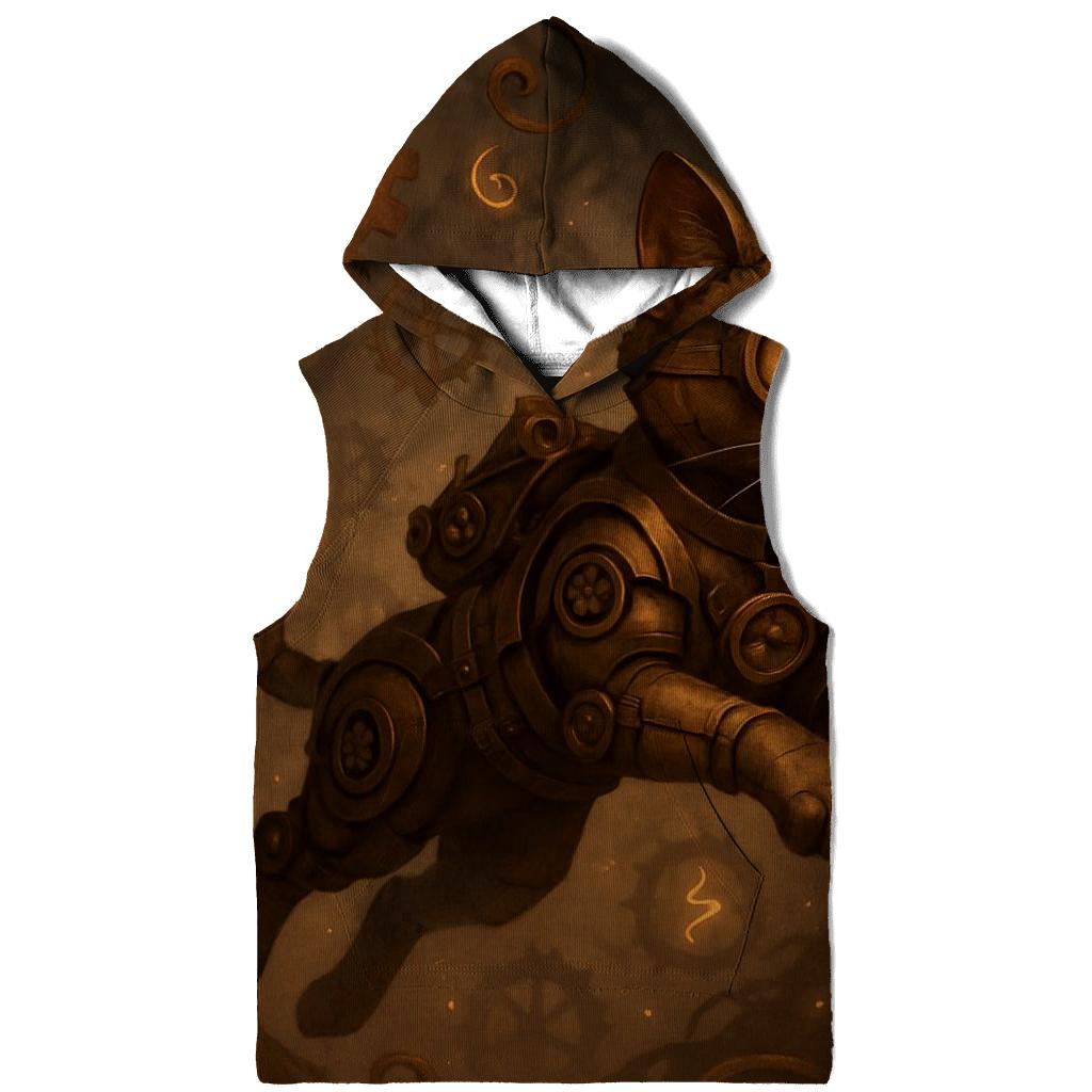 Clockwork Explorer Cat heavyweight hoodies