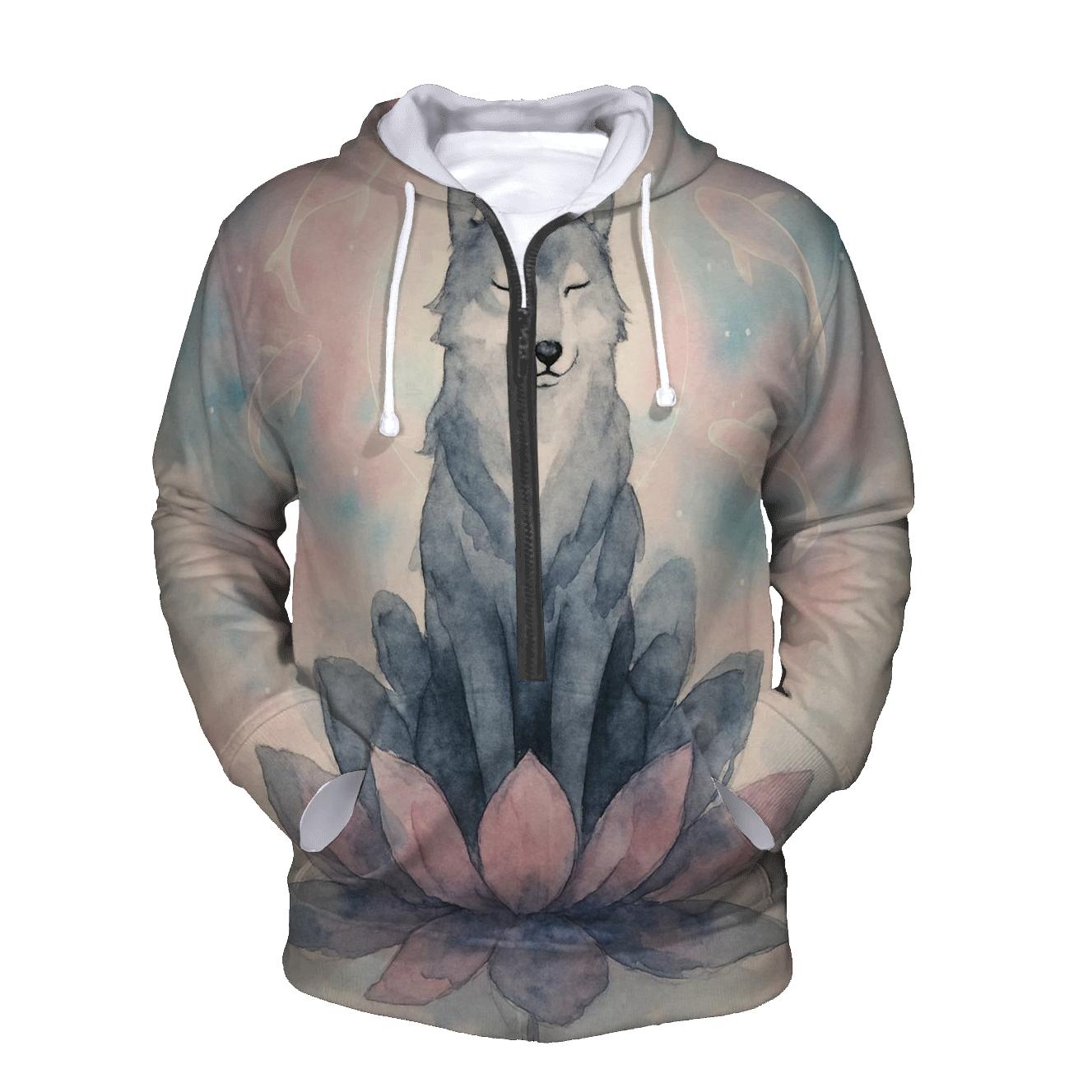 Lotus Moon Spirit lightweight hoodies