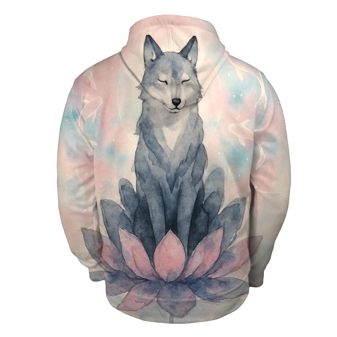 Lotus Moon Spirit lightweight hoodies