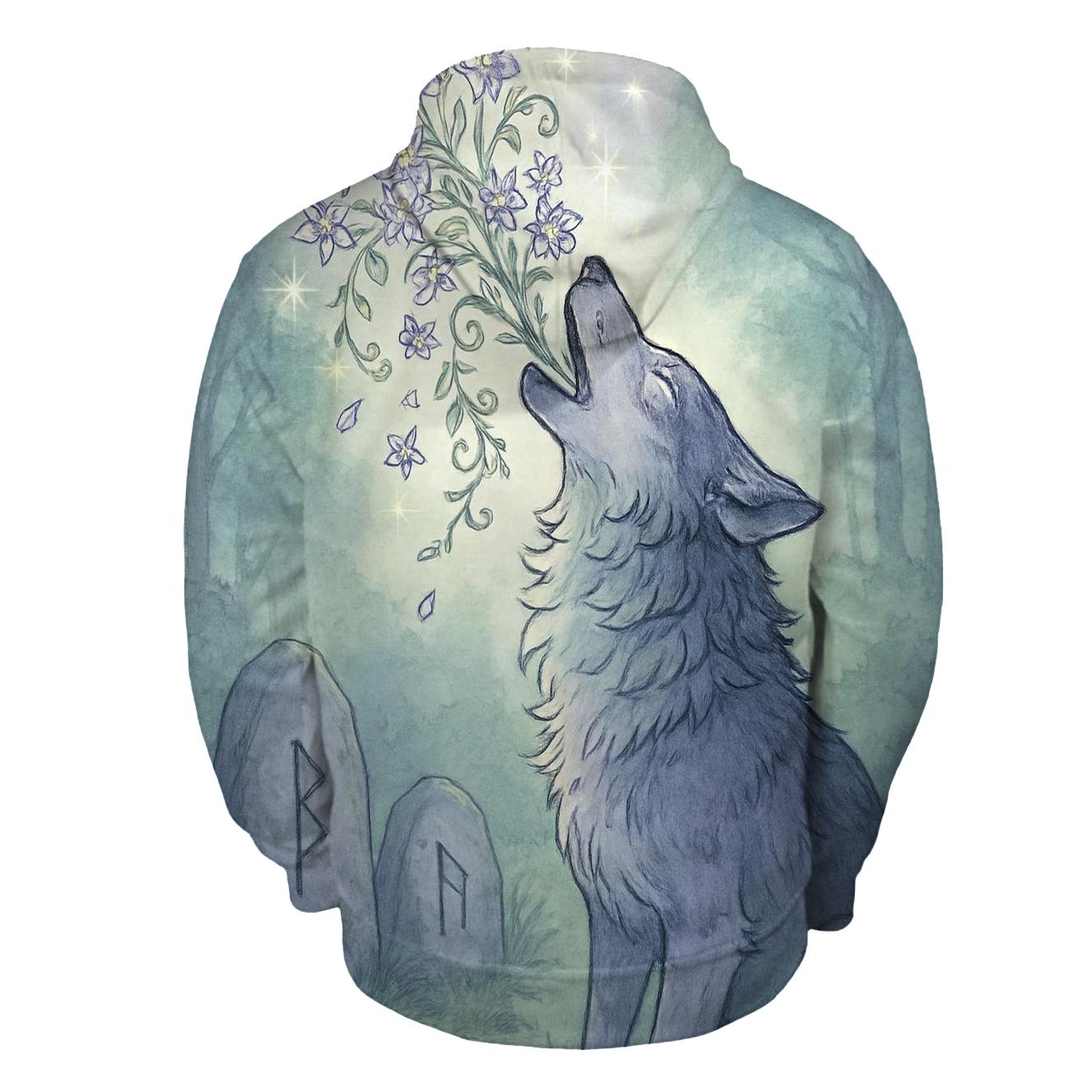Blooming Spirit Howl designer hoodies