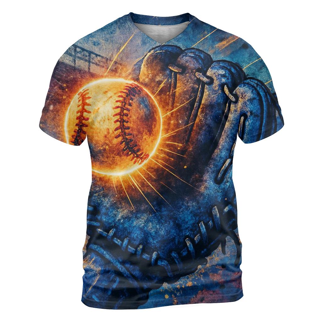 Chrome Glove Catch trendy printed shirt styles
