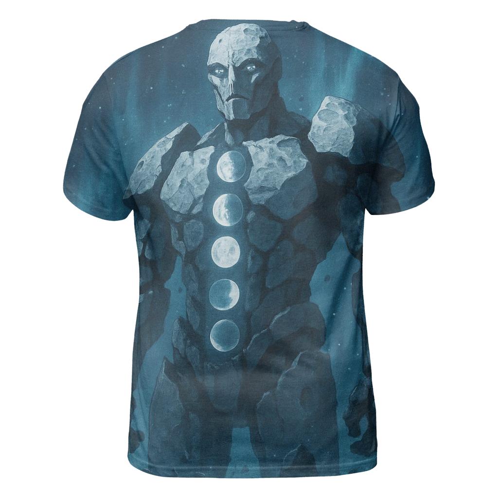 Moonphase Sentinel creative print fashion shirts
