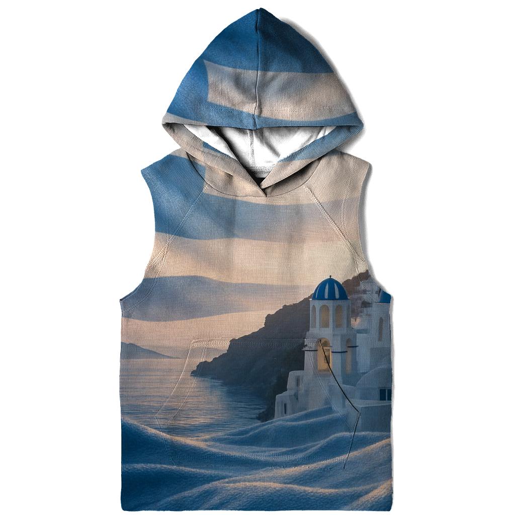 Greek Aegean Light Flag designer hoodies