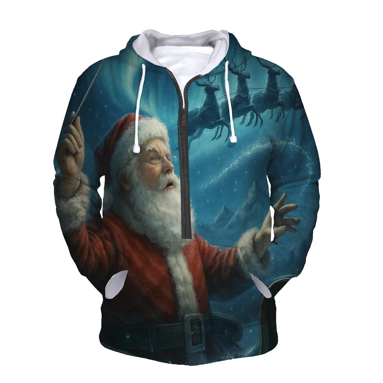 Aurora Sleigh Maestro embroidered hoodies