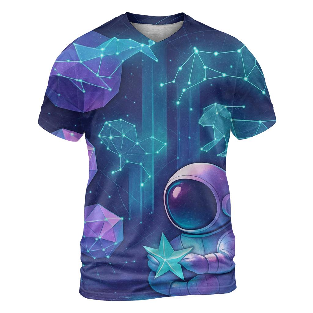 Quantum Origami designer pattern shirts