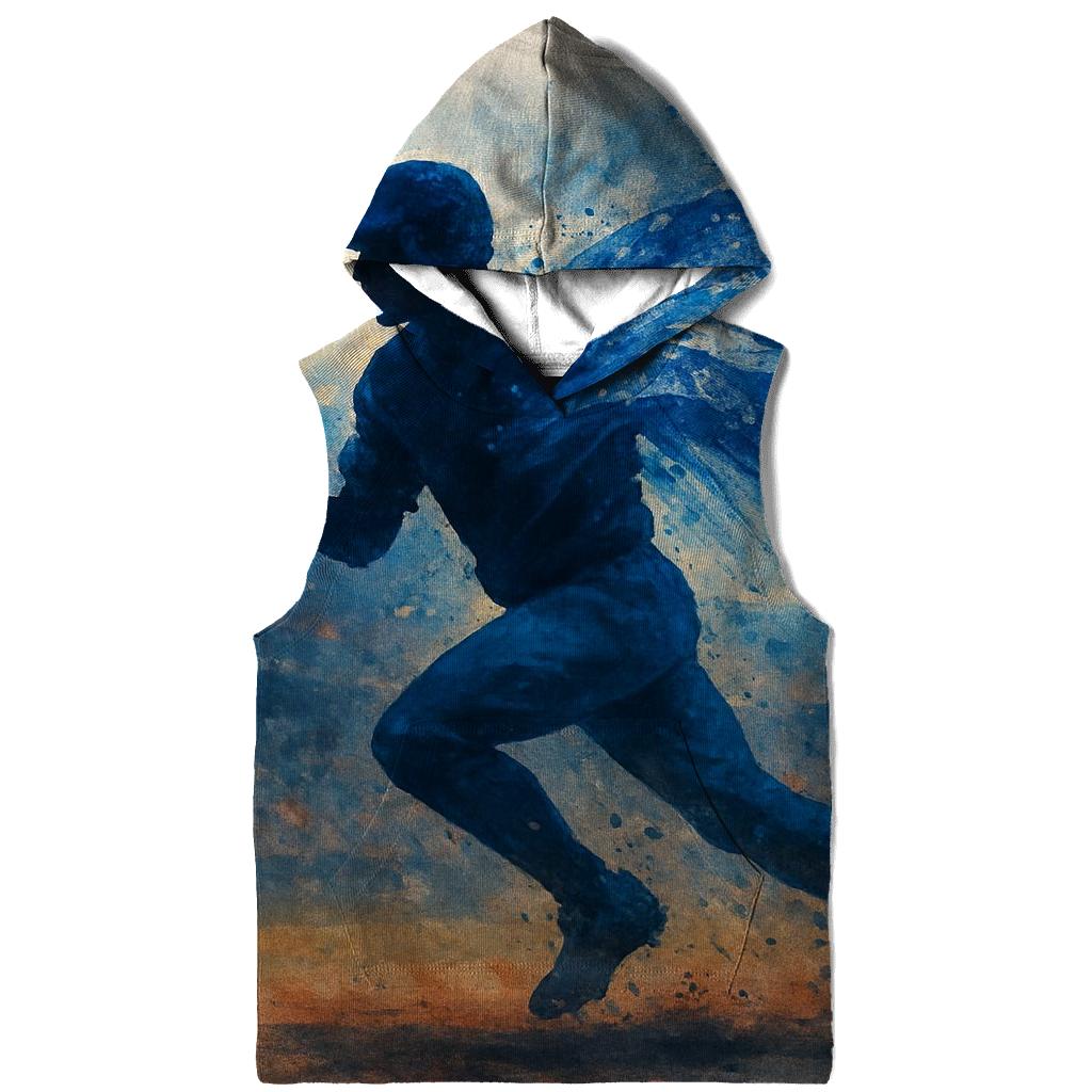 Winged Speed Silhouette graphic hoodies