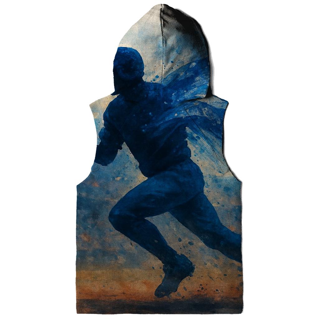 Winged Speed Silhouette graphic hoodies