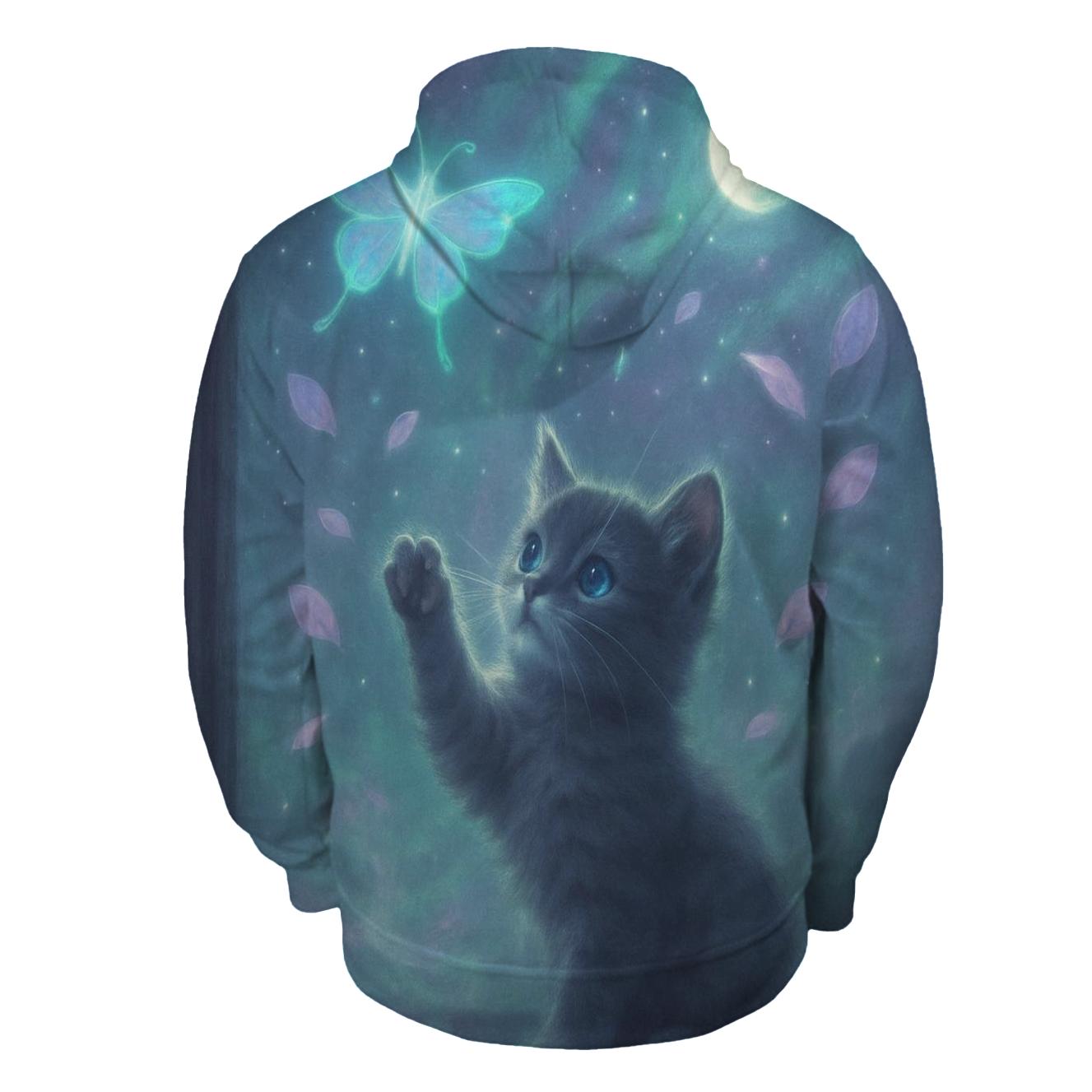 Mothlight Window Paws premium hoodies