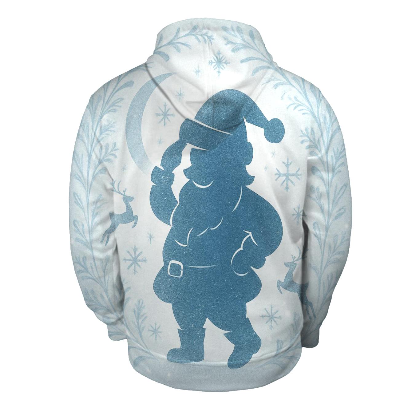 Nordic Minimal Santa hoodie trends