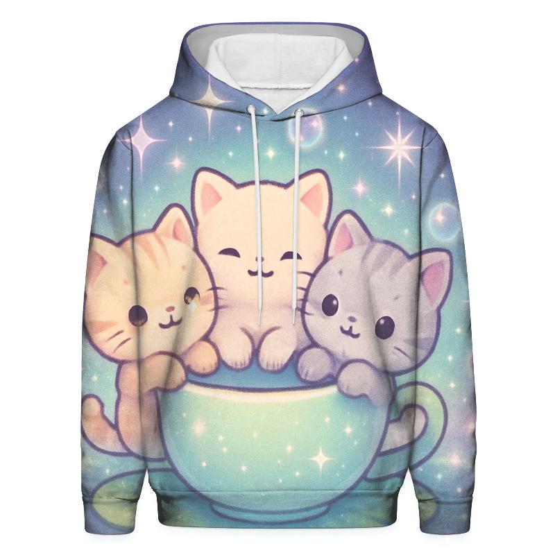 Starlight Tea Party Kittens hoodie designs