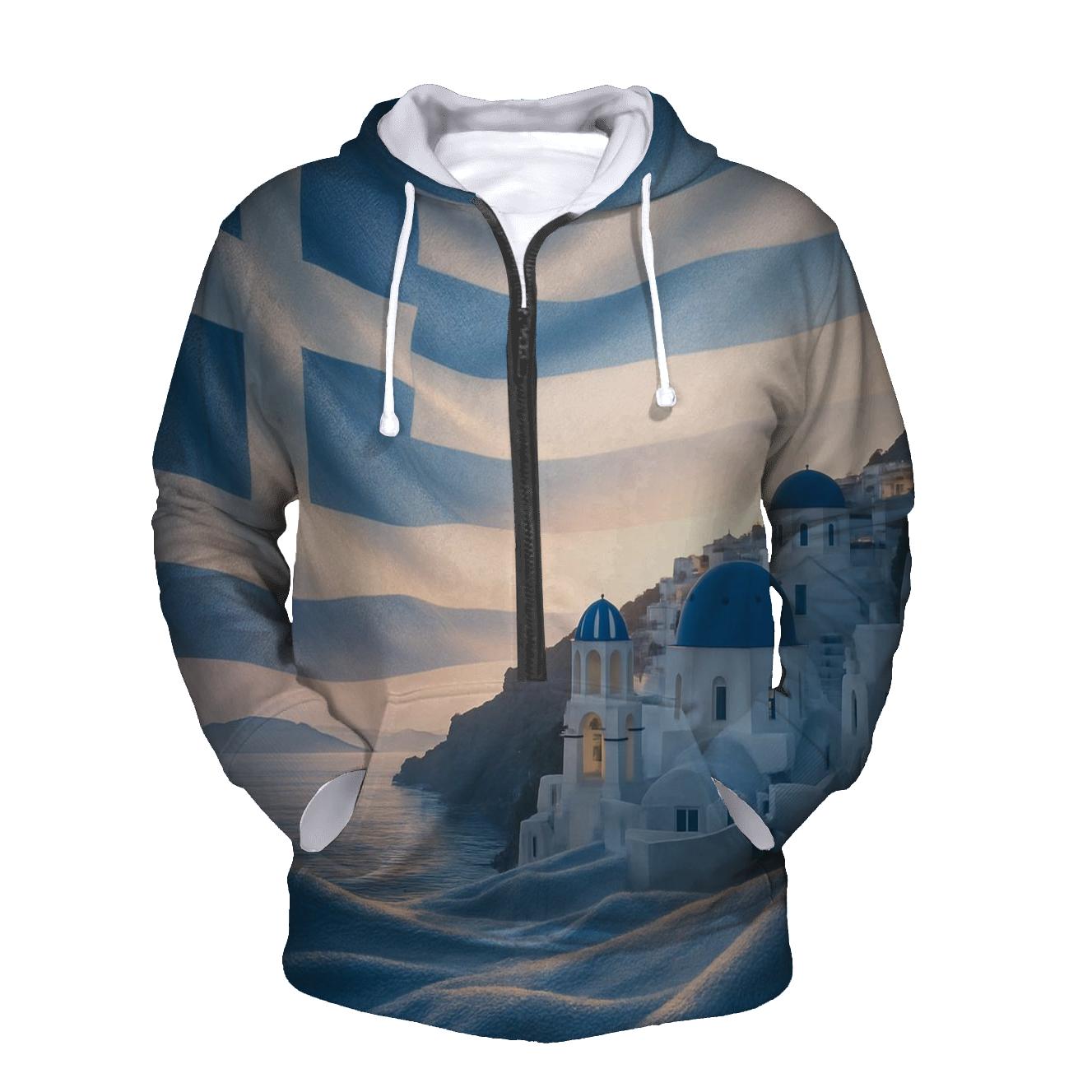 Greek Aegean Light Flag hoodie trends