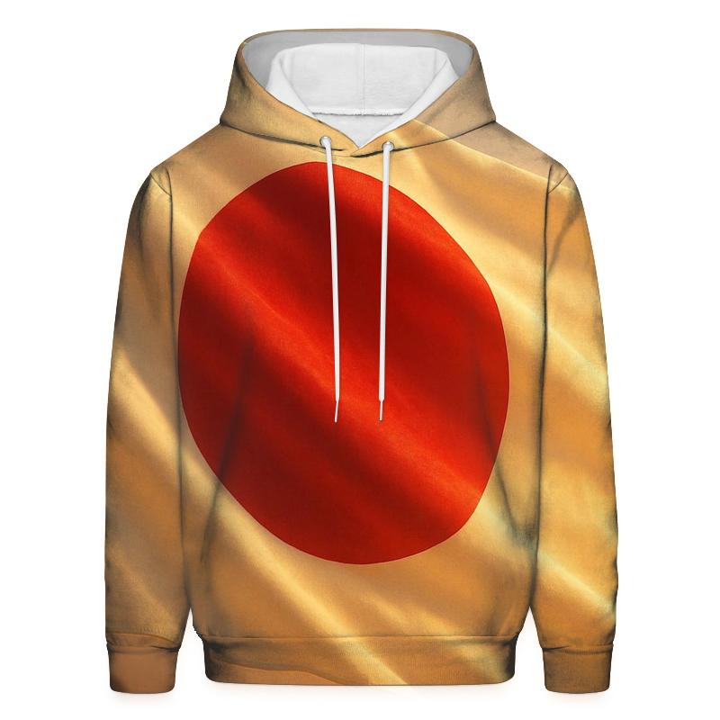 Sunlit Japanese Silk Wave hoodie styles