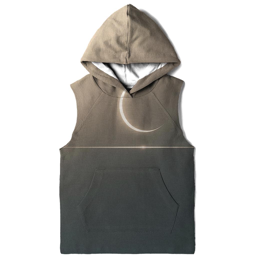 Minimal Horizon Fade zip-up hoodies