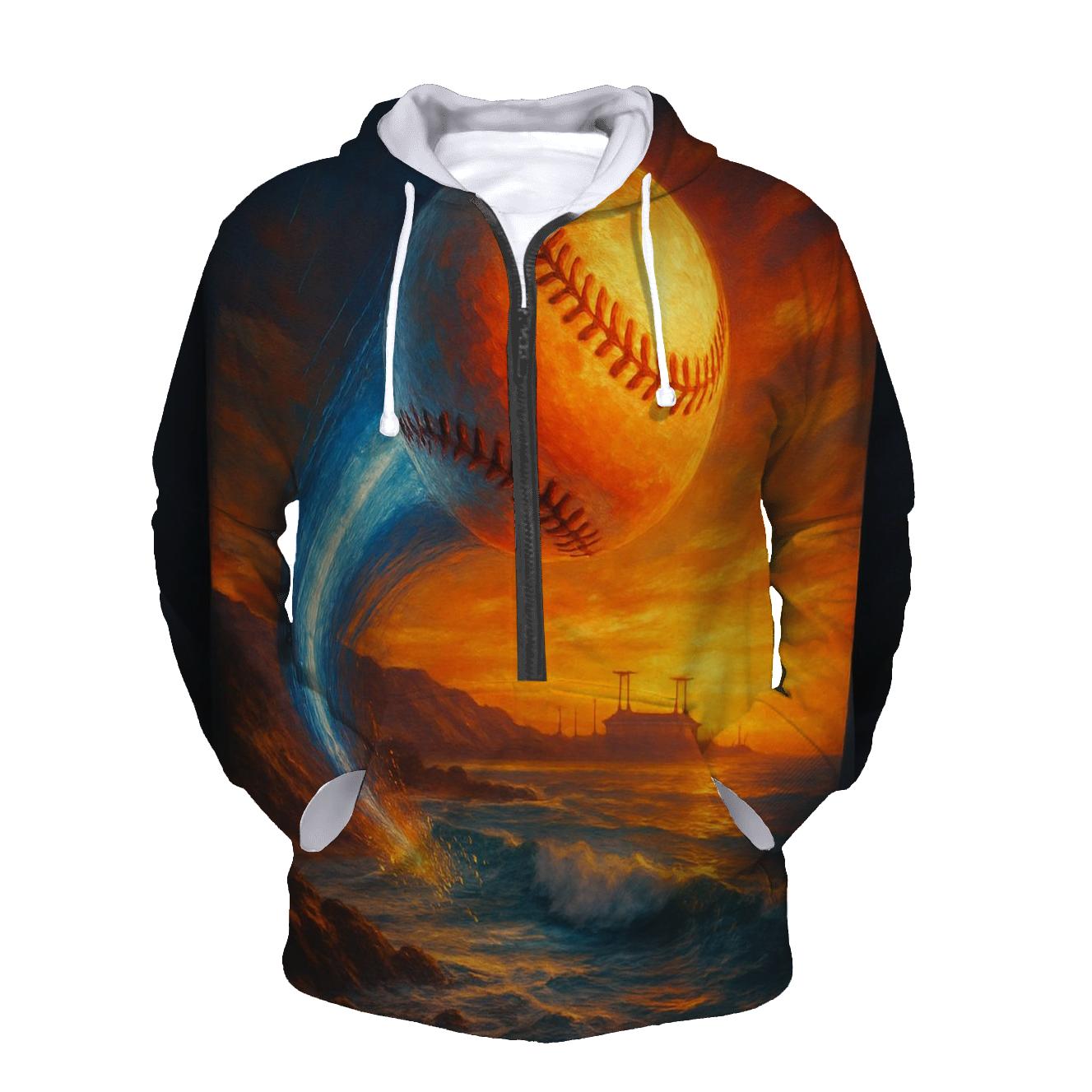 Pacific Coast Home Run embroidered hoodies