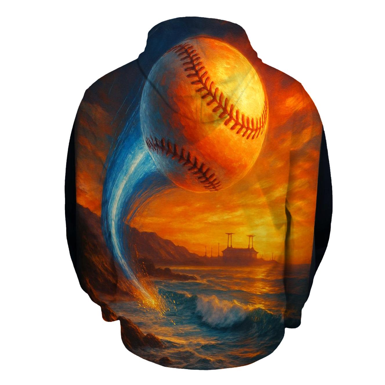 Pacific Coast Home Run embroidered hoodies