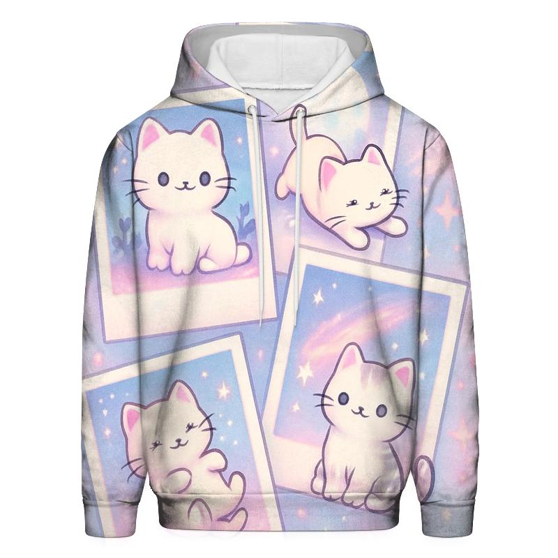 Polaroid Moon Kittens custom hoodies